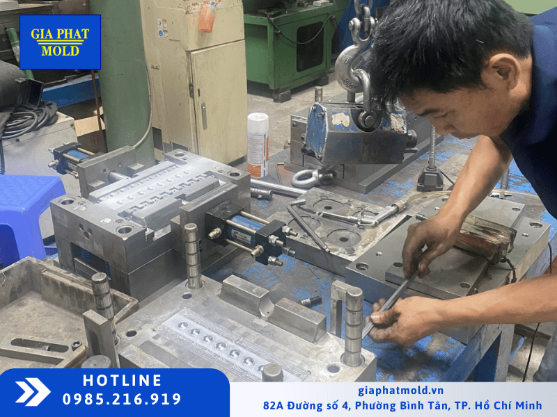 sản xuất khuôn đúc nhôm tại Gia Phát Mold