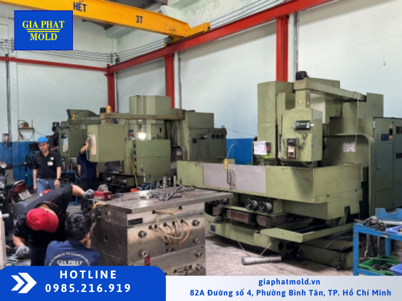 sản xuất khuôn đúc áp lực atimon tại Gia Phát Mold