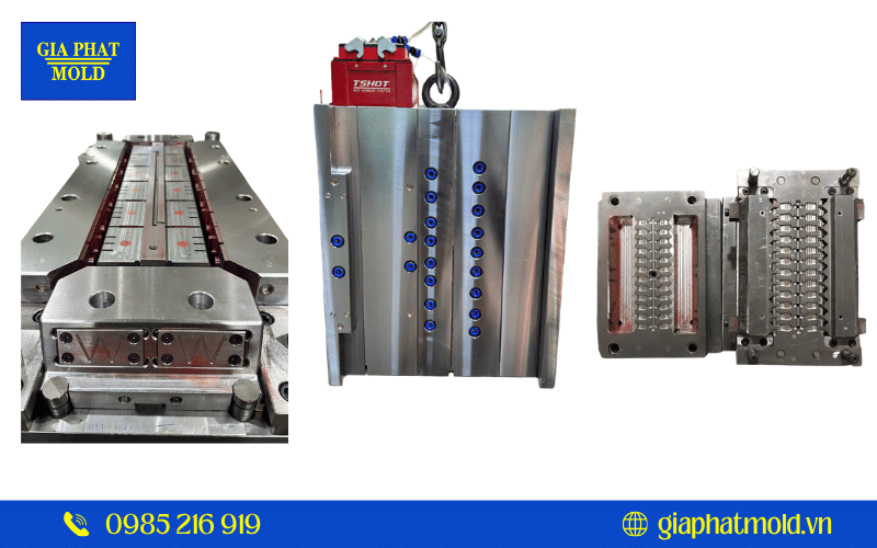 Khuôn đúc nhựa phục vụ nhu cầu sản xuất