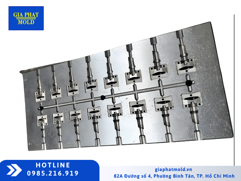 Quy trình gia công khuôn ép nhựa tiêu chuẩn quốc tế tại Gia Phát Mold