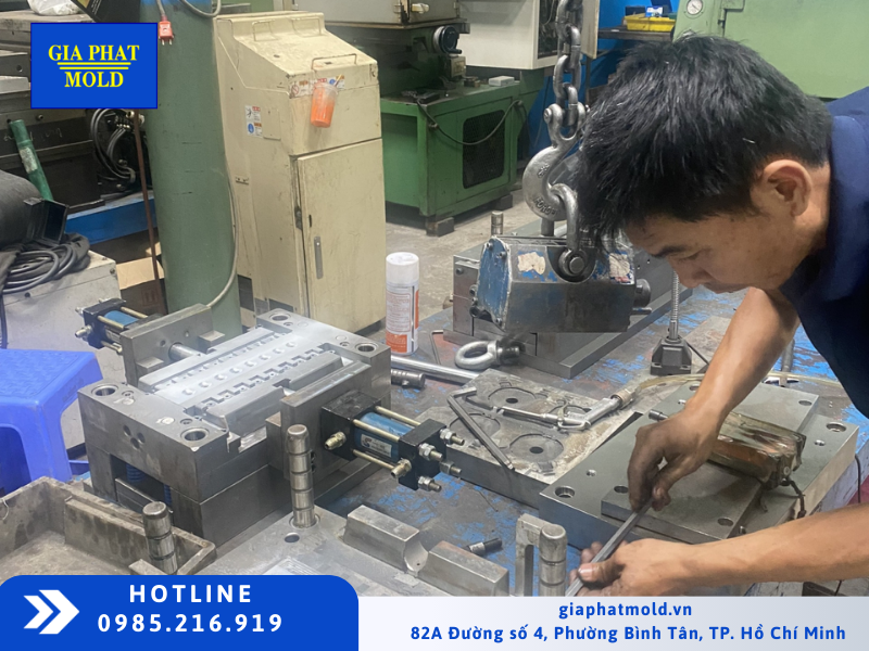 Quy trình gia công khuôn ép nhựa tiêu chuẩn quốc tế tại Gia Phát Mold