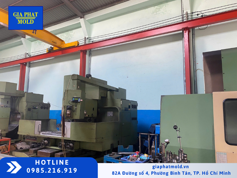 Quy trình gia công khuôn ép nhựa tiêu chuẩn quốc tế tại Gia Phát Mold